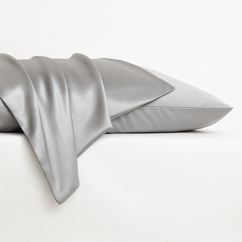 100% Mulberry Silk Pillowcase Twin Pack